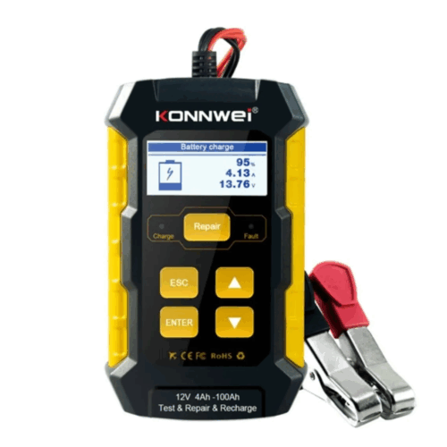 TESTER CARGADOR DE BATERÍA KONNWEI KW510 OBD2